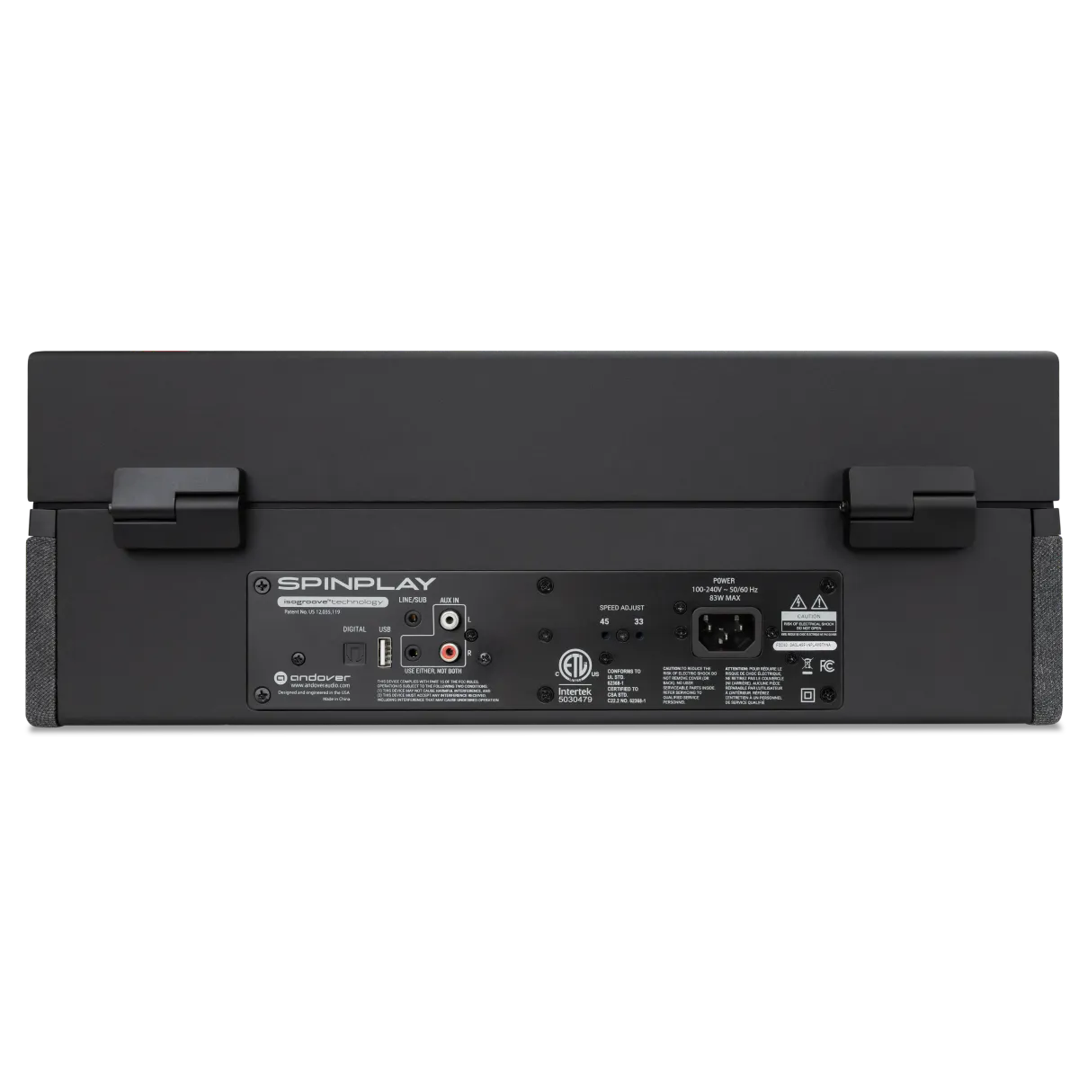 SpinPlay Record Player - View 4