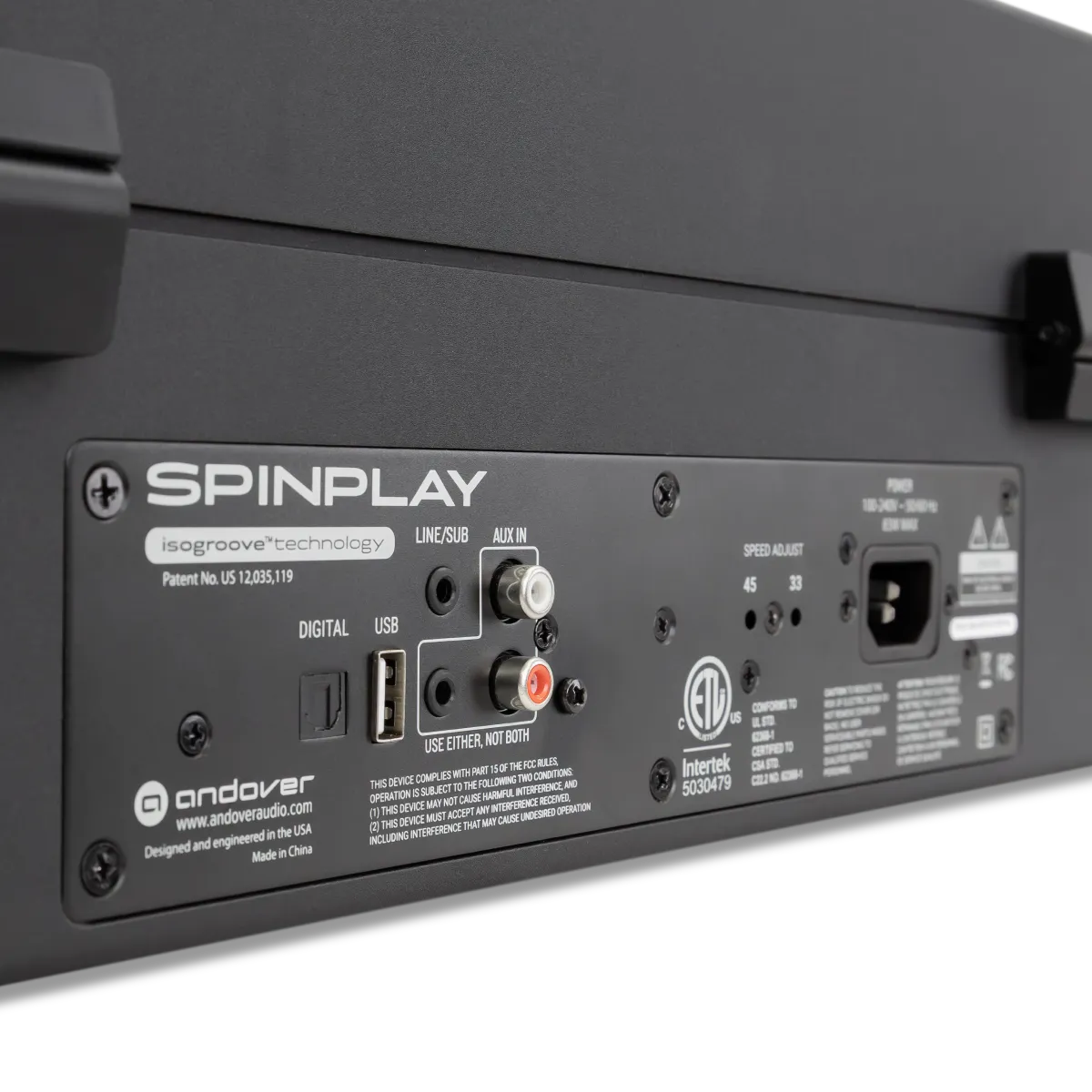 SpinPlay Record Player - View 5